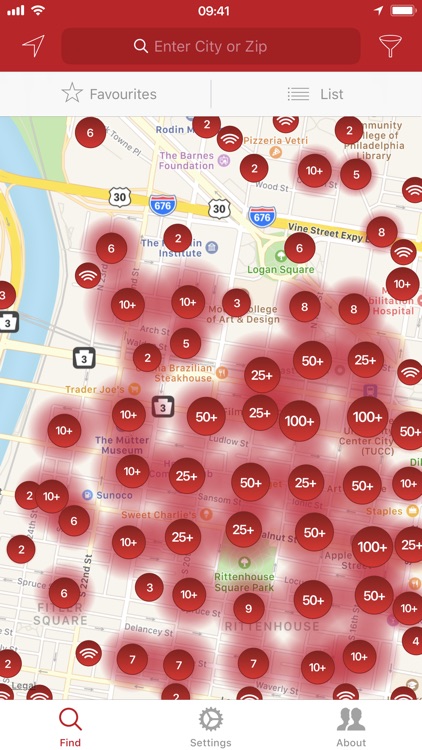 XFINITY WiFi Hotspots