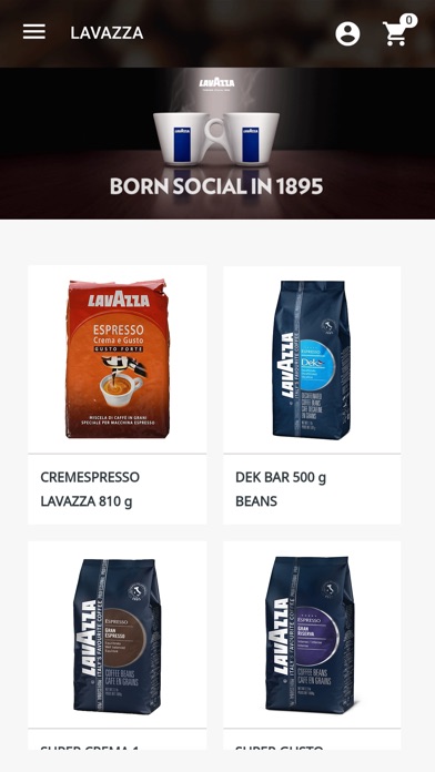 Lavazza Australia screenshot 2