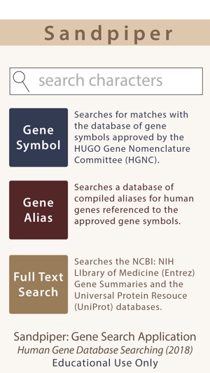 Sandpiper Gene Search(圖2)-速報App