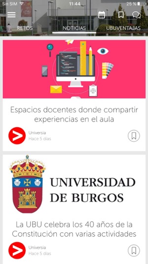 UBU App Universidad de Burgos(圖4)-速報App