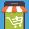 The application allows users to purchase products from a food market