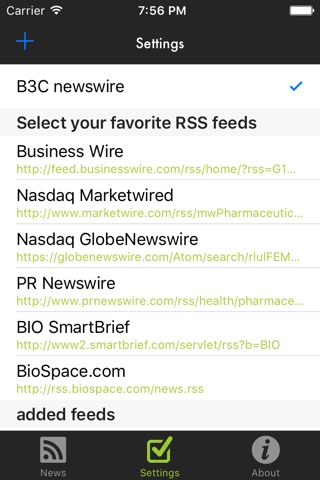 B3C newswire screenshot 3