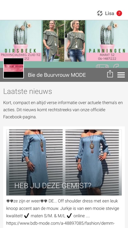 Bie de Buurvrouw MODE App