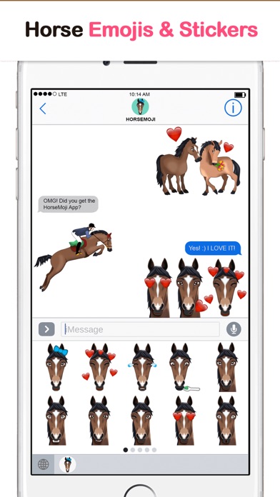 How to cancel & delete HorseMoji from iphone & ipad 1