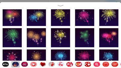 How to cancel & delete Animated Fireworks Party Text from iphone & ipad 4