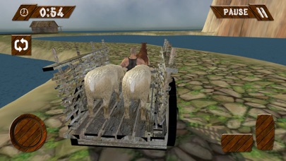 Impossible Horse Cart Tracks & Pull Trolley Game screenshot 3
