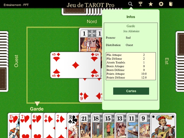 Jeu De Tarot Pro for iPad(圖3)-速報App