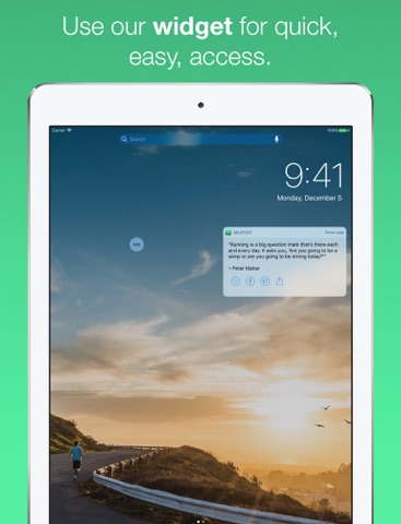 MilePost - Quotes for Runners screenshot 4