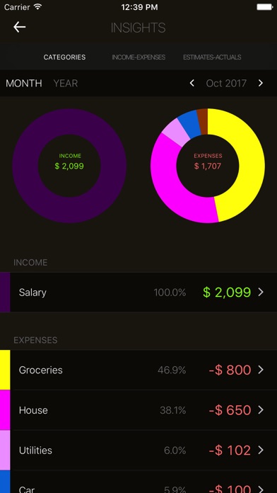 FinKeeper Expense Tracker screenshot 2