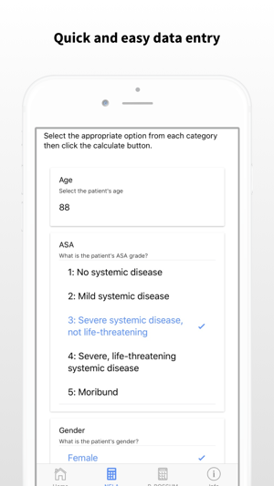 Perioperative Risk Calculator(圖2)-速報App