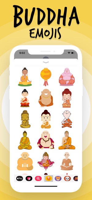 Buddha Emojis(圖3)-速報App