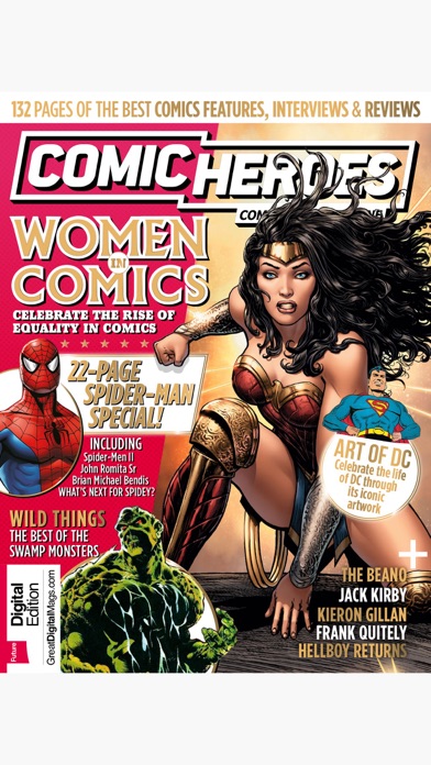 Comic Heroes: The best in superhero comics, movies, TV and videogames Screenshot 1
