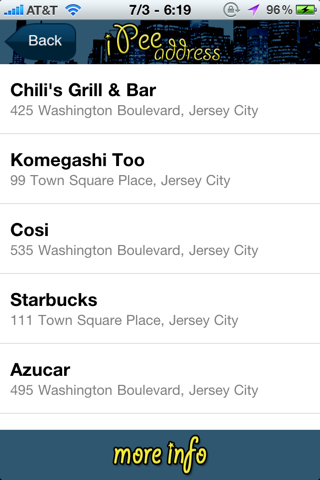 iPee Address - Restroom Finder screenshot 4