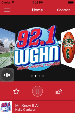 WGHN 92.1 screenshot 2