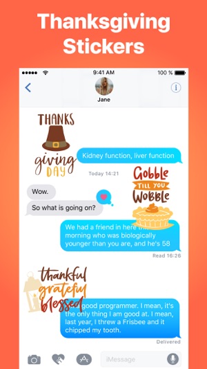 Happy Thanksgiving Sticker SMS(圖3)-速報App