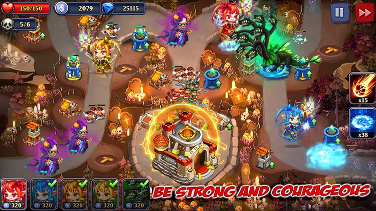 Kingdom Defense: Heroes War TD screenshot-3