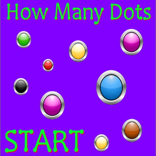 How Many Dots Icon