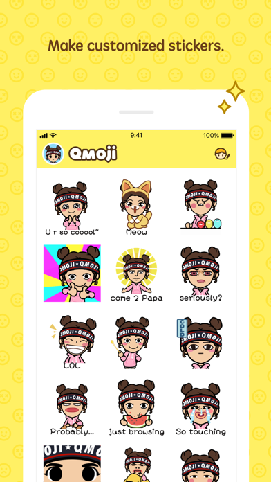 Qmoji - Avatar Emoji by Faceqのおすすめ画像2