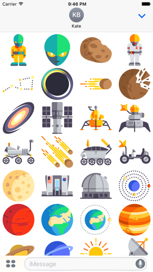 Outer Space Sticker Pack(圖2)-速報App