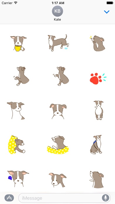 Italian Greyhound Dog Sticker screenshot 2