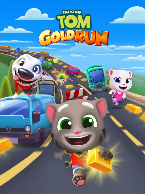 talking tom game gold run