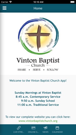 Vinton Baptist Church(圖1)-速報App