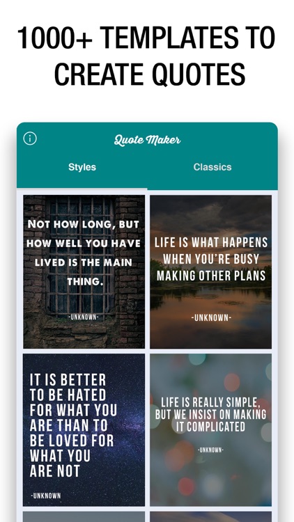 Quote Maker- Quote Creator screenshot-0