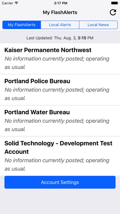 FlashAlert Messenger