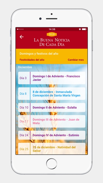 La buena noticia de cada día