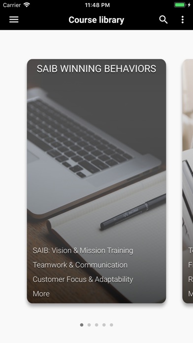 SAIB Academy Portal screenshot 2