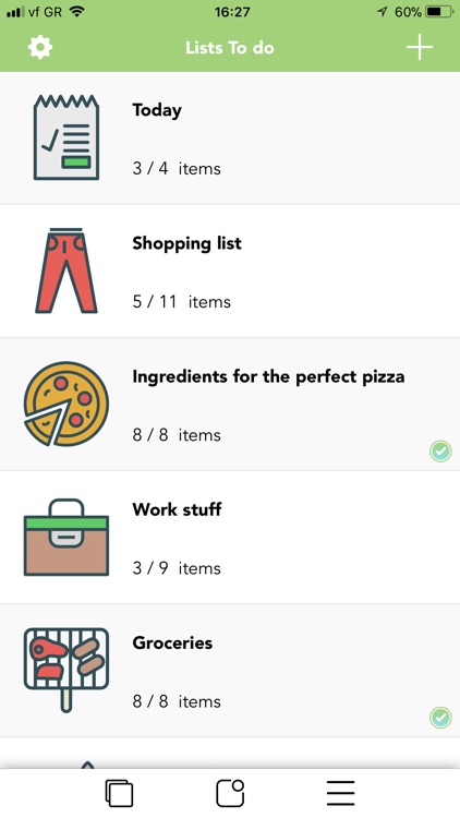 Lists To do