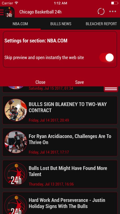 24h News for Chicago Bulls