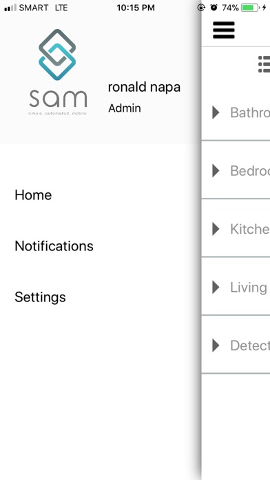 SAM - Home Automation screenshot 3
