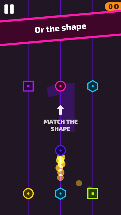 ColorShape - Endless reflex game screenshot 2