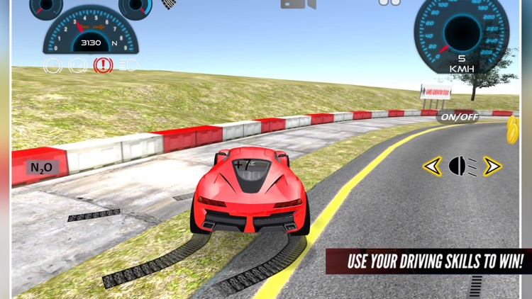 Racing Stunt Car in City