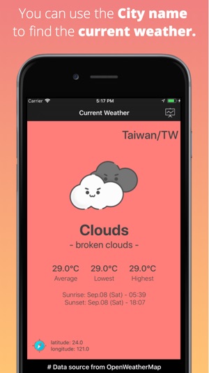 Simple Weather Data(圖2)-速報App