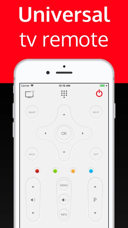 Universal remote tv smart