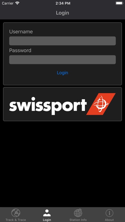 Swissport Cargo Portal