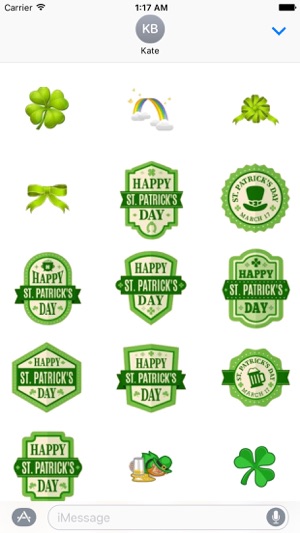 Happy St Patrick Day Stickers(圖2)-速報App