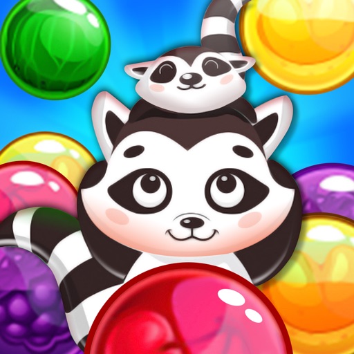 Raccoon POP ! - Bubble Shooter Mania