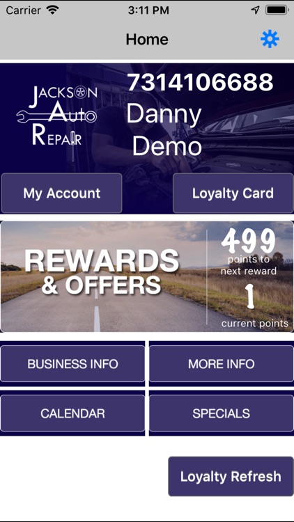 Jackson Auto Repair Rewards