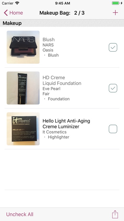 myBeautyCache Makeup Organizer screenshot-4