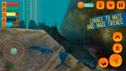 Hump Back Whale Ocean Sim screenshot 4