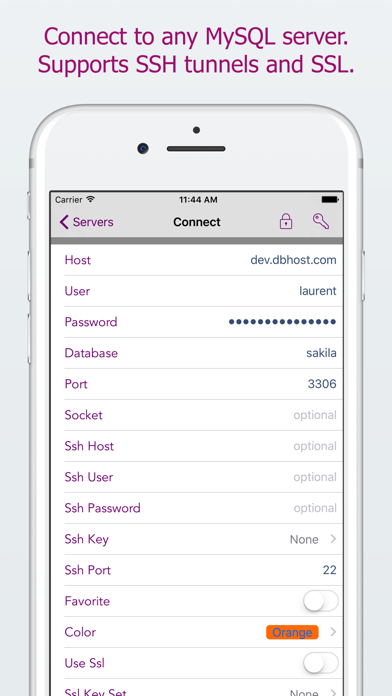 How to cancel & delete Commit : A modern MySQL client from iphone & ipad 1