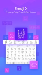 Typany Keyboard - Cool Fonts Captura de tela 2