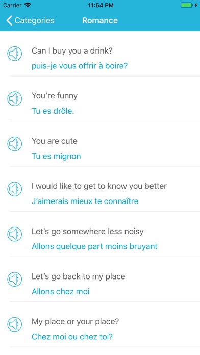 Learn French Phrases and Words screenshot 4