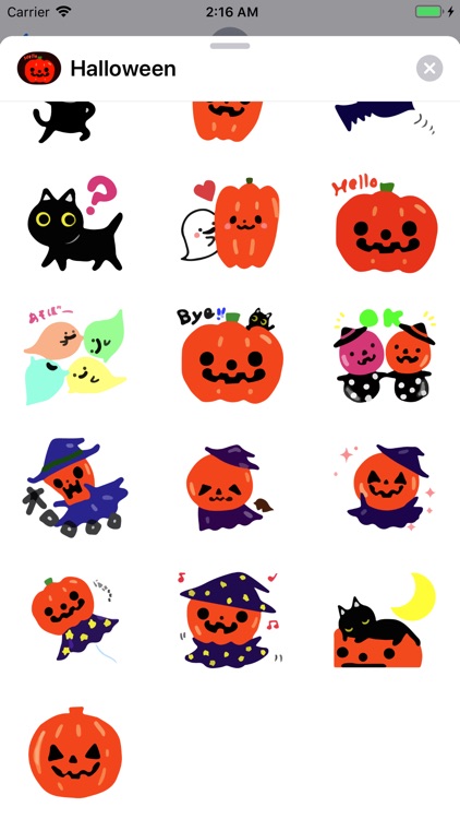 Halloween Pumpkin Spice Emojis screenshot-3