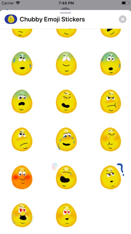 Chubby Emoji Stickers screenshot-3