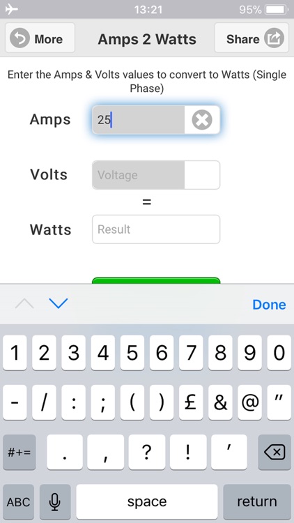 Electrical Amps 2 Watts