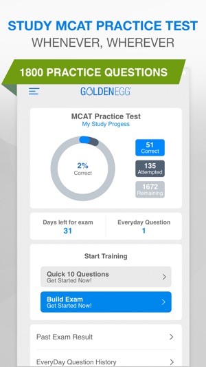 MCAT Practice Test Pro(圖1)-速報App